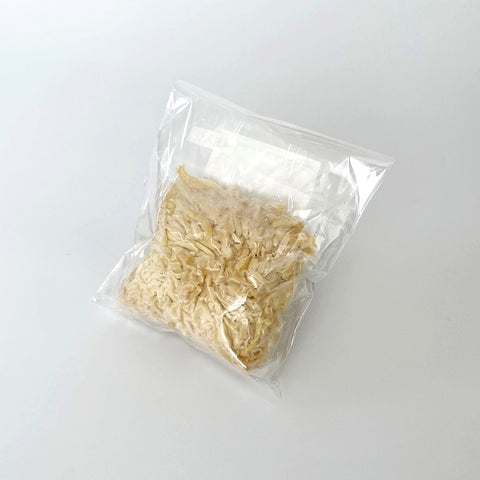 「冷凍商品」雲吞粗麺(香港平麺)4玉入り