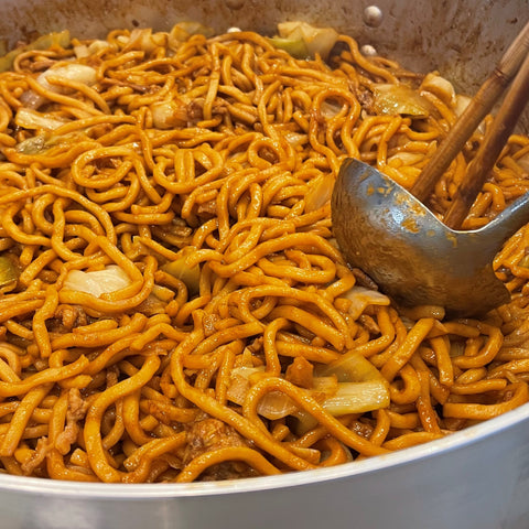 「冷凍商品」廣祥泰 上海麺(太) 4玉入り 1kg