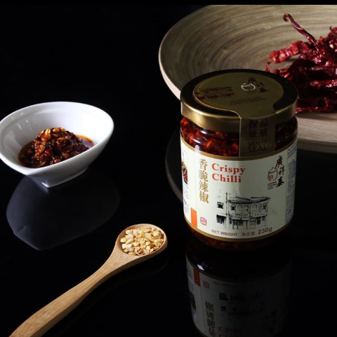 「常温商品」廣祥泰 クリスピチリ 小サイズ(香脆辣椒)100g