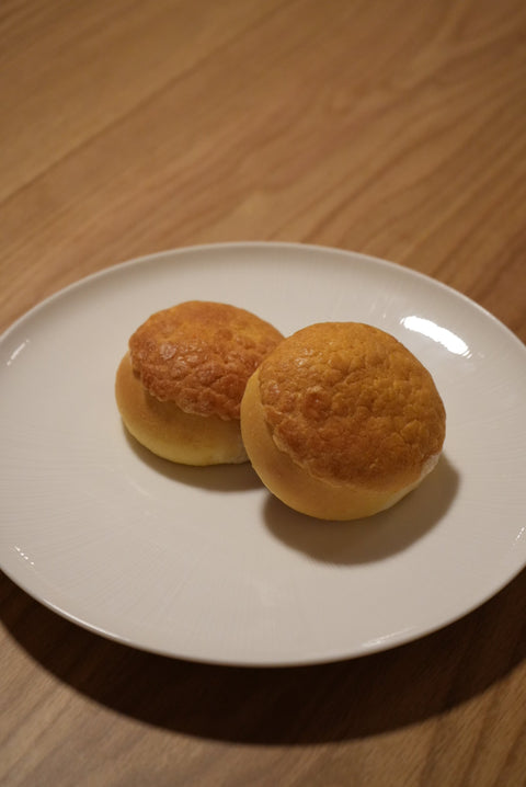 「冷凍商品」叉焼菠蘿包(叉焼メロンパン)2個入り