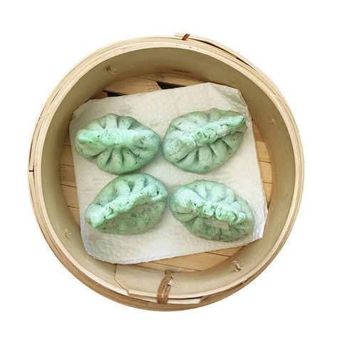 「冷凍商品」翡翠韮菜餃(にらえび入り餃子)8個入り