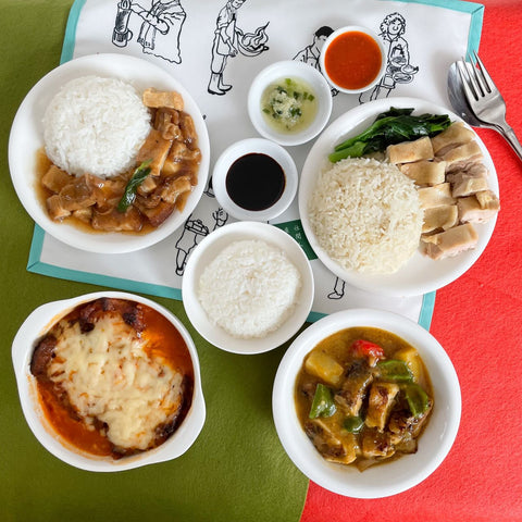 「冷凍商品」文記咖哩雞飯(カレーチキンライス)1人前