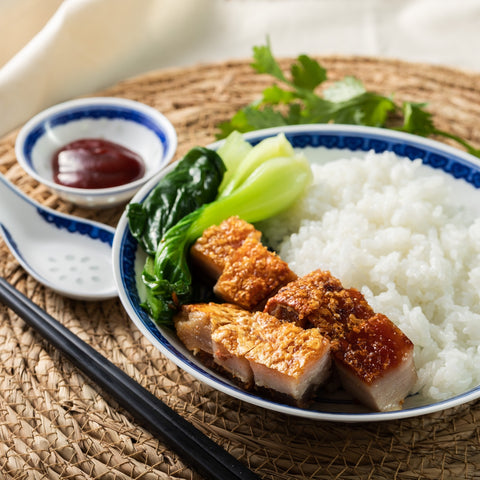 「冷凍商品」文記シュウヨ(皮付き豚バラ肉の焼物)