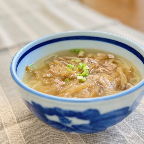 「冷凍商品」榨菜肉絲麵（ザーサイと細切り豚肉メン）1人前セット