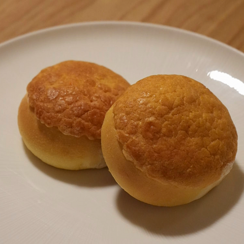 「冷凍商品」叉焼菠蘿包（叉焼メロンパン）２個入り