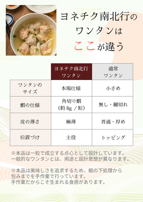 「冷凍商品」香港文記雲呑麺（ワンタンメン） １人前セット